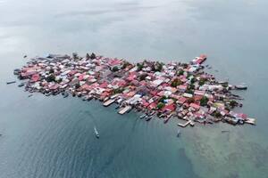 La isla de Gardi Sugdub se encuentra en el archipiélago Guna Yala, en el Caribe panameño.