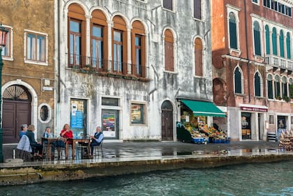 La isla de Giudecca es el lugar en el que viven los venecianos