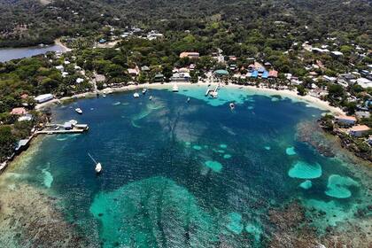 La isla de Roatán en Honduras