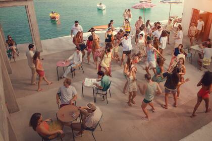 La isla era muy concurrida pero fue destruida (Captura video)