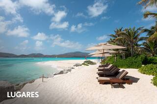 Cómo es la isla privada de Richard Branson