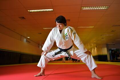 La japonesa de 35 años se convirtió en la primera entrenadora del equipo masculino brasileño de judo