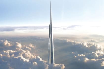 La Jeddah Tower se caracteriza por su innovador diseño en forma de “tres pétalos”, que le otorga una estructura estable y eficiente (Reuters)