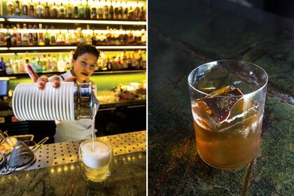 La jefa de barra Flavia Arroyo crea cócteles inspirados en películas.