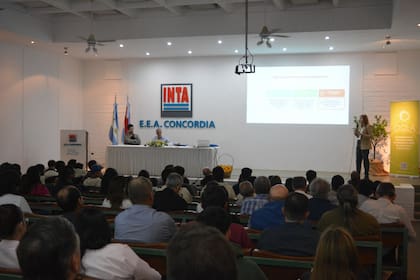 La jornada se hizo en INTA Concordia