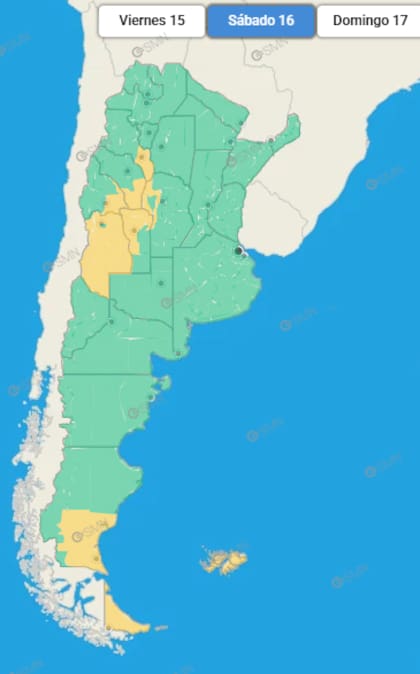 La jornada se presentará ventosa en varias regiones de la Argentina