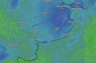 El pronóstico del tiempo del SMN para este viernes en todo el país