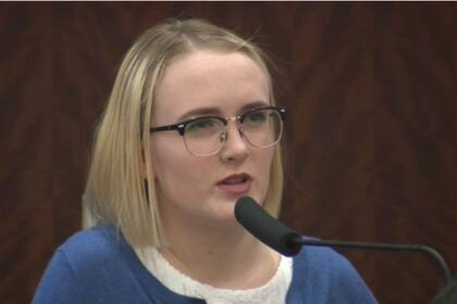 La joven Cassidy contó estremecedores detalles del crimen el lunes ante el tribunal de Houston