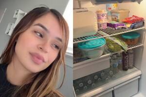 La joven colombiana contó lo que se gasta en las compras del supermercado y reveló cuál es su sueldo como moza en Florida