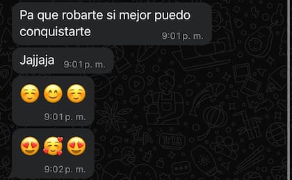 La joven compartió las capturas del ida y vuelta (Captura: X)