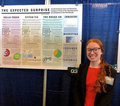 La joven, de 25 años, se recibió de analista de negocios y marketing