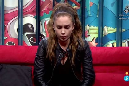 La joven, de 26 años, fue invitada a salir del programa luego del episodio pero le dijeron que "la puerta estaba abierta"