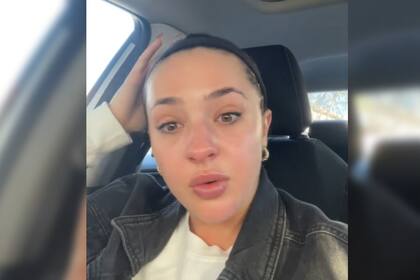 La joven de 29 años hizo un fuerte descargo (Captura video)