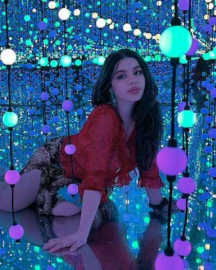 La joven es muy unida a su mamá