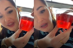 La joven explicó cómo se genera una turbulencia (Captura video)