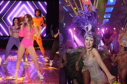 La joven lució tres atuendos (Foto Instagram @sandraborghiok)