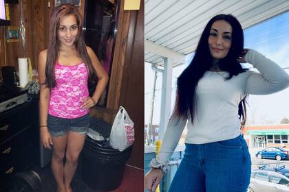 La joven mostró qué le pasó a su cuerpo y a su cara después de abandonar el consumo de estupefacientes