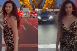 Una influencer publicó un video en la Torre Eiffel que la dejó en total ridículo y se burló de ella misma