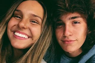 Juanita Tinelli y Tomás Otero pasean su noviazgo por San Francisco