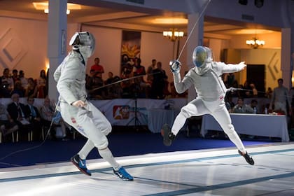 La joven promesa Stéfano Lucchetti vuela por los aires en la final del panamericano 2016 por equipos.
