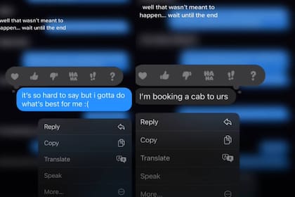 La joven quiso hacerla una broma a su novio (Foto captura TikTok @a._bhabie)