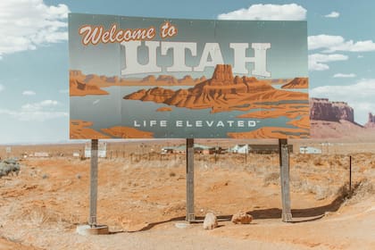 La joven recomendó a sus seguidores mudarse a Utah para vivir una experiencia montañosa