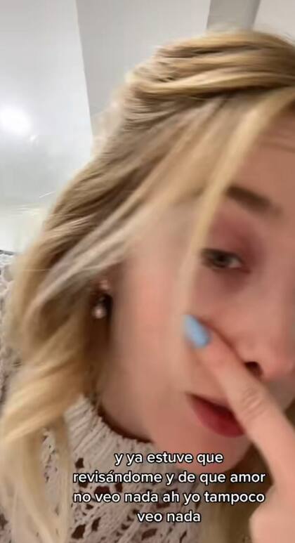 La joven relató toda la experiencia en su cuenta de TikTok
