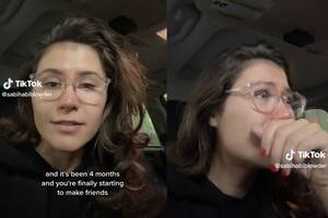 La joven rompió en llanto frente a las cámaras al hablar de sus sentimientos tras la mudanza