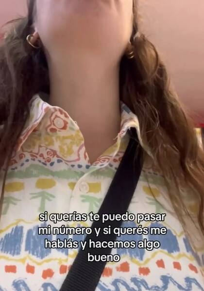 La joven se volvió viral en TikTok