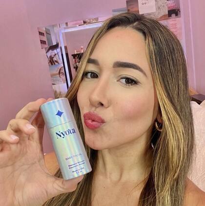 La joven venezolana tiene su propia línea de productos de belleza