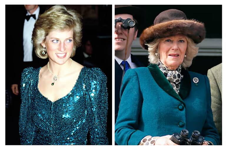 La joya de Lady Di que Camilla Parker Bowles sigue usando tras una pequeña modificación - LA NACION