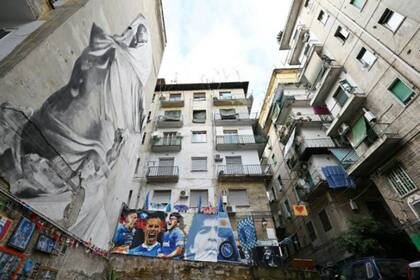 La joyas de Maradona están en el sótano de un edificio normal y corriente de Secondigliano