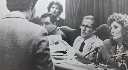 La jueza Alicia Ramos Fondeville, en el juicio a Carlos Monzón