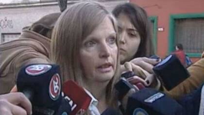 La jueza Martina Forns habló esta mañana con la prensa