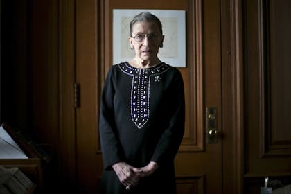 La jueza Ruth Bader Ginsburg