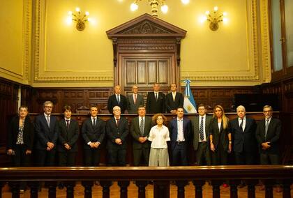 La jura de Manuel García-Mansilla como juez de la Corte