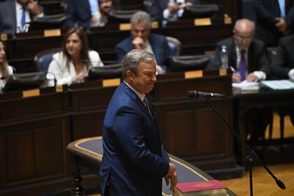 La jura de Mariano Cascallares, que hasta ahora ejerció como intendente de Almirante Brown