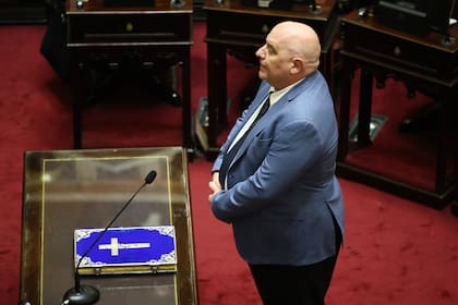 La jura del peronista Javier Fernández