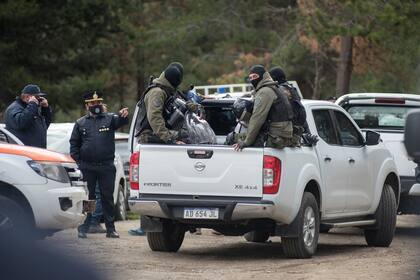 La Justicia de Río Negro ordenó el desalojo, que comenzó el jueves pasado