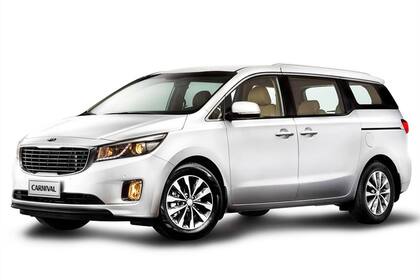 La Kia Carnival, que pertenecía a la esposa del juez