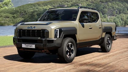 La Kia Tasman llegaría a fin de año