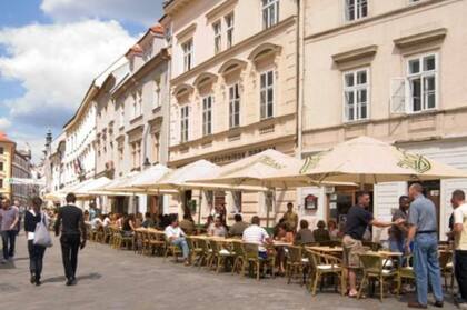 La Kofola se sirve en muchos de los bares de Bratislava