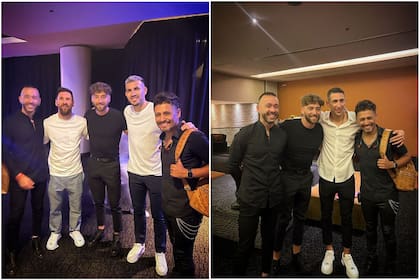 La Konga tocó en la fiesta de Messi (Foto: Instagram @tamagninipablo)