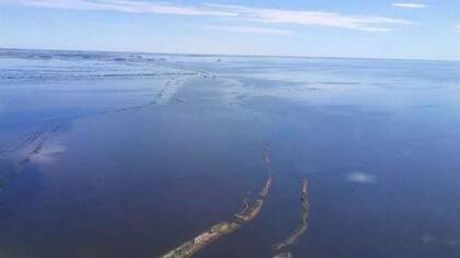 La laguna llegó a tener más de 40.000 hectáreas