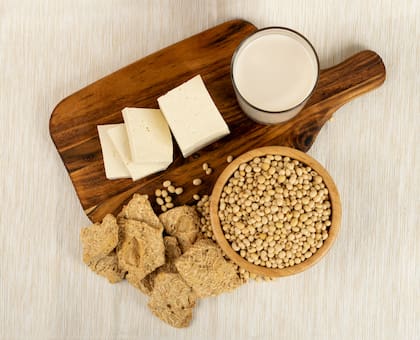 La leche de soja es una bebida vegetal popular