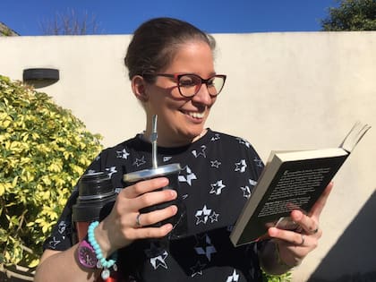 La lectura fue para Sofi un bastión en medio de tanta angustia y dolor.