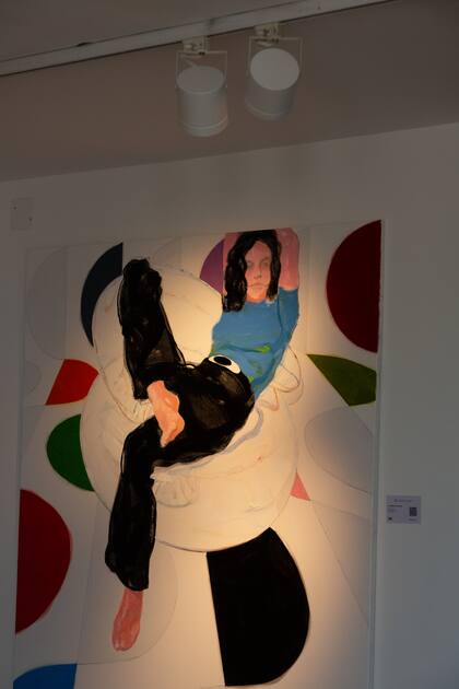 La led AR-111, perfecta para iluminar obras de arte, en el espacio de Diderot Art.