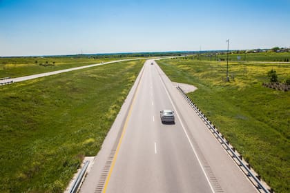 La legislación de Texas establece un límite máximo general de 70 millas por hora (113 km/h)