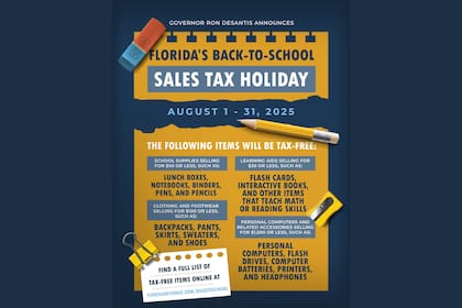 La Legislatura estatal aprobó la medida como parte de un paquete de alivio fiscal de 2000 millones de dólares