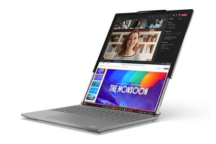 La Lenovo Thinkbook Plus Gen 6 tiene una pantalla de 14 pulgadas que se extiende en forma vertical hasta llegar a los 16,7 pulgadas